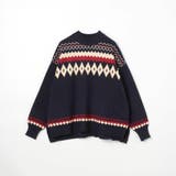 ジャガード 総柄ニット | NICOLE | 詳細画像4