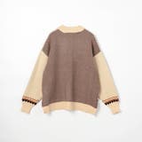 ジャガード 総柄ニット | NICOLE | 詳細画像5