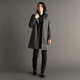 カルゼニット スタンドカラーコート | NICOLE | 詳細画像3 