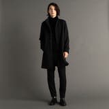カルゼニット スタンドカラーコート | NICOLE | 詳細画像4 