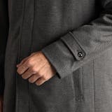 カルゼニット スタンドカラーコート | NICOLE | 詳細画像8 