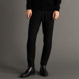 49ブラック | Cosmical warm ツイルストレッチパンツ | NICOLE