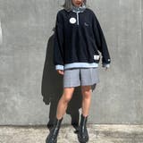 ベルト付き リベットデザイン ハーフパンツ | NICOLE | 詳細画像14
