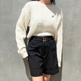 ベルト付き リベットデザイン ハーフパンツ | NICOLE | 詳細画像17