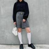 ベルト付き リベットデザイン ハーフパンツ | NICOLE | 詳細画像24