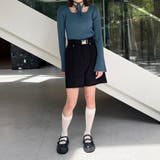 ベルト付き リベットデザイン ハーフパンツ | NICOLE | 詳細画像25