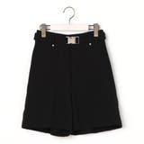 ベルト付き リベットデザイン ハーフパンツ | NICOLE | 詳細画像3