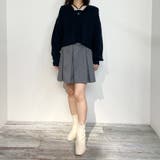 WEB限定アンゴラタッチ セーラーカラープルオーバー | NICOLE | 詳細画像18 