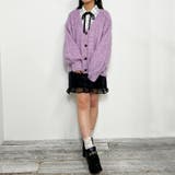 WEB限定メランジニットカーディガン | NICOLE | 詳細画像2 