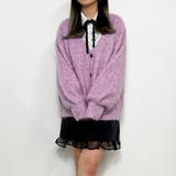 WEB限定メランジニットカーディガン | NICOLE | 詳細画像3 