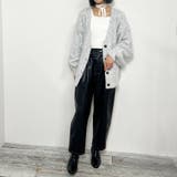 WEB限定メランジニットカーディガン | NICOLE | 詳細画像5 