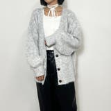 WEB限定メランジニットカーディガン | NICOLE | 詳細画像7 