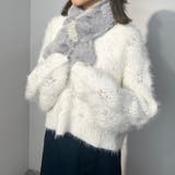 前後2WAY透かし編みニットプルオーバー | NICOLE | 詳細画像14 