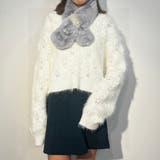 前後2WAY透かし編みニットプルオーバー | NICOLE | 詳細画像15 