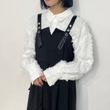 28オフホワイト | フリンジジャカードブラウス | NICOLE