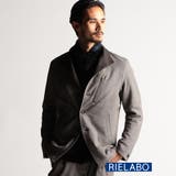 18ベージュ | 【RIELABO】ボンバージャージ イタリアンカラージャケット | NICOLE