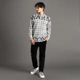 【23年モデル EC限定再販売】３Dフェイクレザーパテッドライダースパンツ | NICOLE | 詳細画像2 