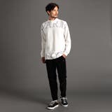 【23年モデル EC限定再販売】３Dフェイクレザーパテッドライダースパンツ | NICOLE | 詳細画像3 