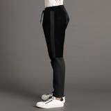 【23年モデル EC限定再販売】３Dフェイクレザーパテッドライダースパンツ | NICOLE | 詳細画像5 