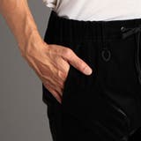 【23年モデル EC限定再販売】３Dフェイクレザーパテッドライダースパンツ | NICOLE | 詳細画像9 