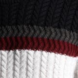 【23年モデル EC限定再販売】配色切替 クルーネックニット | NICOLE | 詳細画像10