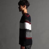 【23年モデル EC限定再販売】配色切替 クルーネックニット | NICOLE | 詳細画像4