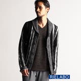 91その他2 | 【RIELABO】3Dランダムストライプジャカード ショールカラーカーディガン | NICOLE