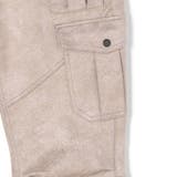 ムラプリントスウェードポンチ多ポケットカーゴ | NICOLE | 詳細画像12 