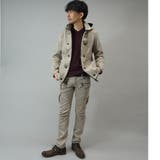 ムラプリントスウェードポンチ多ポケットカーゴ | NICOLE | 詳細画像2 