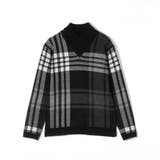 【WEB限定】7ＧＧ ビッグチェックショールカラーニット | NICOLE | 詳細画像17 