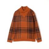 【WEB限定】7ＧＧ ビッグチェックショールカラーニット | NICOLE | 詳細画像18 