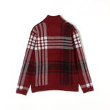 【WEB限定】7ＧＧ ビッグチェックショールカラーニット | NICOLE | 詳細画像19 