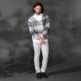 【WEB限定】7ＧＧ ビッグチェックショールカラーニット | NICOLE | 詳細画像3 