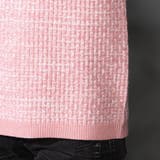 【WEB限定】１２ＧＧ バスケット柄アフガンネックニット | NICOLE | 詳細画像12 