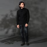 【WEB限定】１２ＧＧ バスケット柄アフガンネックニット | NICOLE | 詳細画像5 