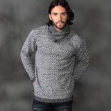 91その他2 | 【WEB限定】１２ＧＧ バスケット柄アフガンネックニット | NICOLE