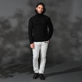 【WEB限定】７ＧＧ ヘリンボーンタートルネックニット | NICOLE | 詳細画像6 