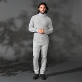 【WEB限定】７ＧＧ ヘリンボーンタートルネックニット | NICOLE | 詳細画像7 