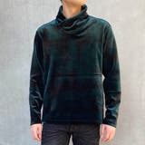 40グリーン | オフネックショールカラープルオーバー | NICOLE