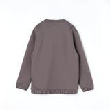 ダンボールニットロゴプリントクルーネックプルオーバー | NICOLE | 詳細画像4 