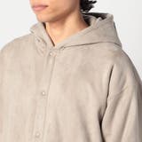 スエード裏ボアスナップパーカー | NICOLE | 詳細画像6