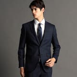 67ネイビー | SUPER130’S ピンヘッド スーツ | NICOLE