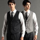 29グレー | SUPER BLACK フォーマル対応リバーシブルベスト | NICOLE