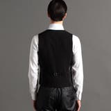 カレンダーストライプ リバーシブルジレ | NICOLE | 詳細画像6 