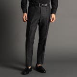 49ブラック | 尾州カラミ セットアップパンツ | NICOLE