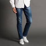 67ネイビー | KUROKI DENIM ストレッチデニムパンツ | NICOLE