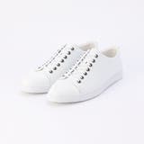 ジオメトリック レザースニーカー | NICOLE | 詳細画像1