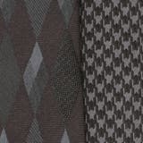 ダイヤ/千鳥 リバーシブルネクタイ | NICOLE | 詳細画像2 