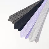 ジオメトリック/マイクロドット リバーシブルネクタイ | NICOLE | 詳細画像3 