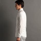 シャイニーツイル カッタウェイカラーシャツ | NICOLE | 詳細画像11 